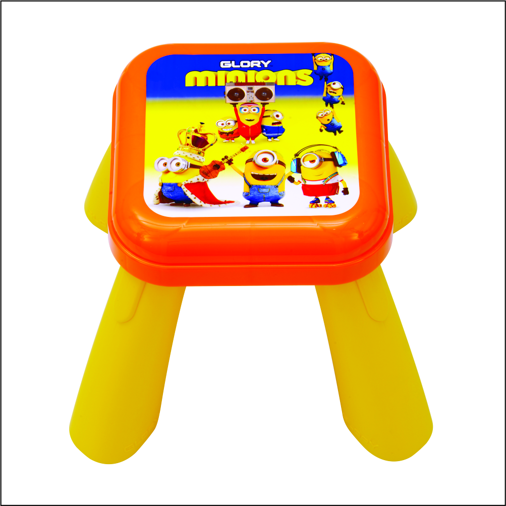 Plastic Kids Smart Stool Orange